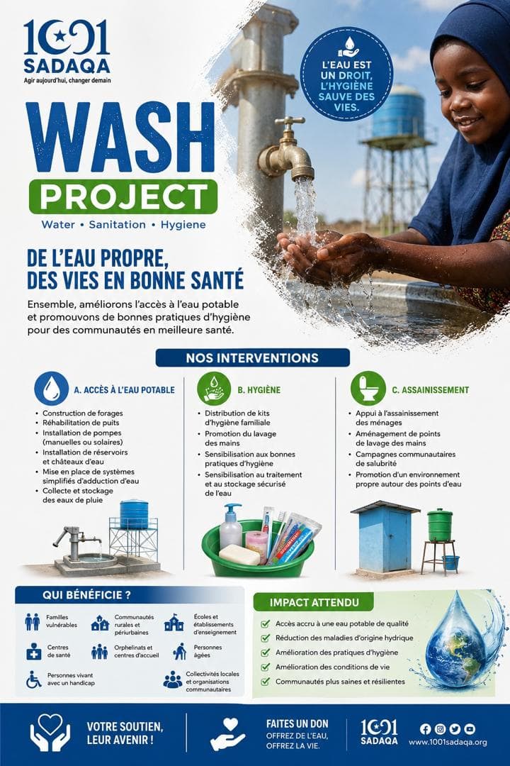 WASH — Eau, hygiène et assainissement